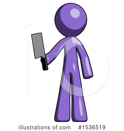 Royalty-Free (RF) Purple Design Mascot Clipart Illustration by Leo Blanchette - Stock Sample #1536519