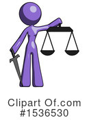 Purple Design Mascot Clipart #1536530 by Leo Blanchette