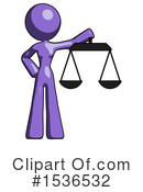 Purple Design Mascot Clipart #1536532 by Leo Blanchette