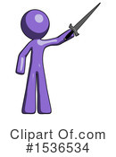 Purple Design Mascot Clipart #1536534 by Leo Blanchette