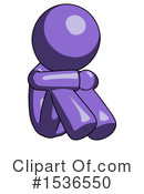 Purple Design Mascot Clipart #1536550 by Leo Blanchette