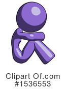 Purple Design Mascot Clipart #1536553 by Leo Blanchette
