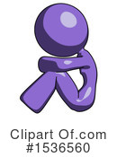 Purple Design Mascot Clipart #1536560 by Leo Blanchette