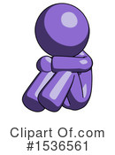 Purple Design Mascot Clipart #1536561 by Leo Blanchette