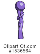 Purple Design Mascot Clipart #1536564 by Leo Blanchette
