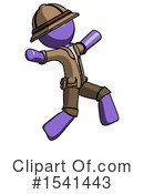 Purple Design Mascot Clipart #1541443 by Leo Blanchette