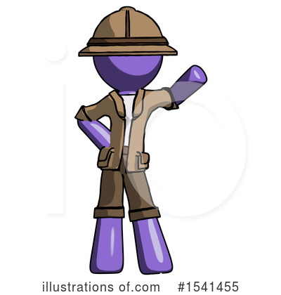 Royalty-Free (RF) Purple Design Mascot Clipart Illustration by Leo Blanchette - Stock Sample #1541455