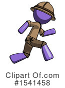 Purple Design Mascot Clipart #1541458 by Leo Blanchette