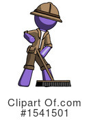Purple Design Mascot Clipart #1541501 by Leo Blanchette