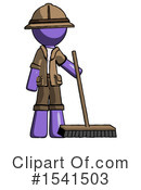 Purple Design Mascot Clipart #1541503 by Leo Blanchette