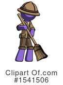 Purple Design Mascot Clipart #1541506 by Leo Blanchette