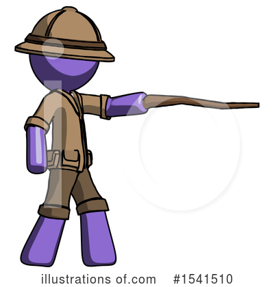 Royalty-Free (RF) Purple Design Mascot Clipart Illustration by Leo Blanchette - Stock Sample #1541510