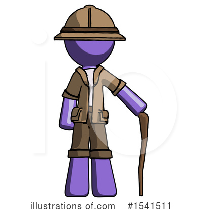 Royalty-Free (RF) Purple Design Mascot Clipart Illustration by Leo Blanchette - Stock Sample #1541511