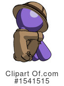 Purple Design Mascot Clipart #1541515 by Leo Blanchette