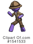 Purple Design Mascot Clipart #1541533 by Leo Blanchette