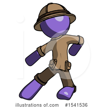 Royalty-Free (RF) Purple Design Mascot Clipart Illustration by Leo Blanchette - Stock Sample #1541536