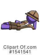 Purple Design Mascot Clipart #1541541 by Leo Blanchette