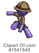 Purple Design Mascot Clipart #1541543 by Leo Blanchette