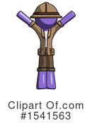 Purple Design Mascot Clipart #1541563 by Leo Blanchette