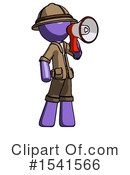 Purple Design Mascot Clipart #1541566 by Leo Blanchette