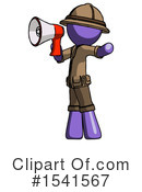 Purple Design Mascot Clipart #1541567 by Leo Blanchette