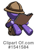 Purple Design Mascot Clipart #1541584 by Leo Blanchette