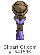 Purple Design Mascot Clipart #1541596 by Leo Blanchette