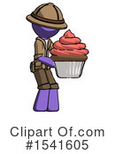 Purple Design Mascot Clipart #1541605 by Leo Blanchette