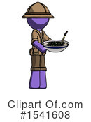 Purple Design Mascot Clipart #1541608 by Leo Blanchette