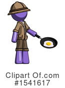 Purple Design Mascot Clipart #1541617 by Leo Blanchette