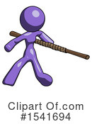 Purple Design Mascot Clipart #1541694 by Leo Blanchette