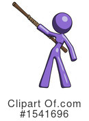 Purple Design Mascot Clipart #1541696 by Leo Blanchette