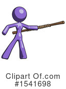 Purple Design Mascot Clipart #1541698 by Leo Blanchette