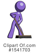 Purple Design Mascot Clipart #1541703 by Leo Blanchette