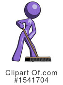 Purple Design Mascot Clipart #1541704 by Leo Blanchette