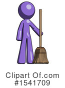 Purple Design Mascot Clipart #1541709 by Leo Blanchette
