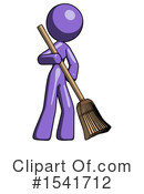 Purple Design Mascot Clipart #1541712 by Leo Blanchette