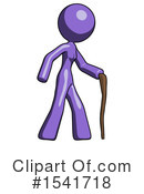 Purple Design Mascot Clipart #1541718 by Leo Blanchette