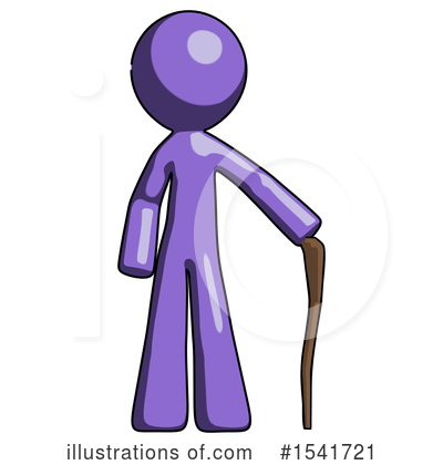 Royalty-Free (RF) Purple Design Mascot Clipart Illustration by Leo Blanchette - Stock Sample #1541721