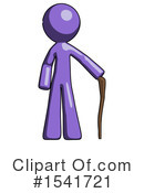 Purple Design Mascot Clipart #1541721 by Leo Blanchette