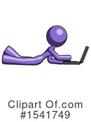 Purple Design Mascot Clipart #1541749 by Leo Blanchette