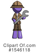 Purple Design Mascot Clipart #1546118 by Leo Blanchette