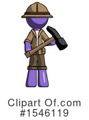 Purple Design Mascot Clipart #1546119 by Leo Blanchette