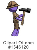 Purple Design Mascot Clipart #1546120 by Leo Blanchette