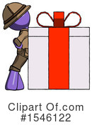Purple Design Mascot Clipart #1546122 by Leo Blanchette
