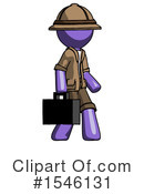 Purple Design Mascot Clipart #1546131 by Leo Blanchette