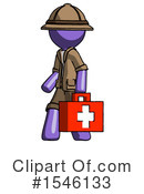 Purple Design Mascot Clipart #1546133 by Leo Blanchette