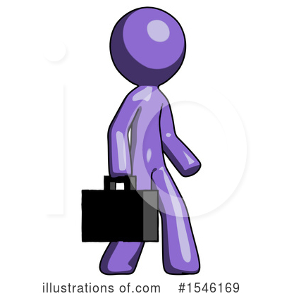 Royalty-Free (RF) Purple Design Mascot Clipart Illustration by Leo Blanchette - Stock Sample #1546169