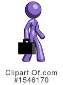 Purple Design Mascot Clipart #1546170 by Leo Blanchette