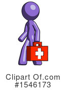 Purple Design Mascot Clipart #1546173 by Leo Blanchette